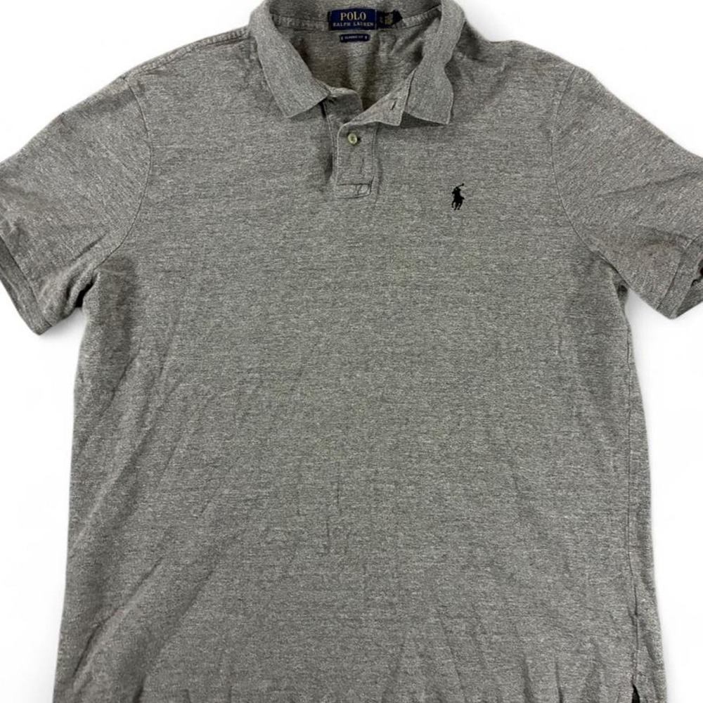 Gray Polo Ralph Lauren polo shirt in men's XL.